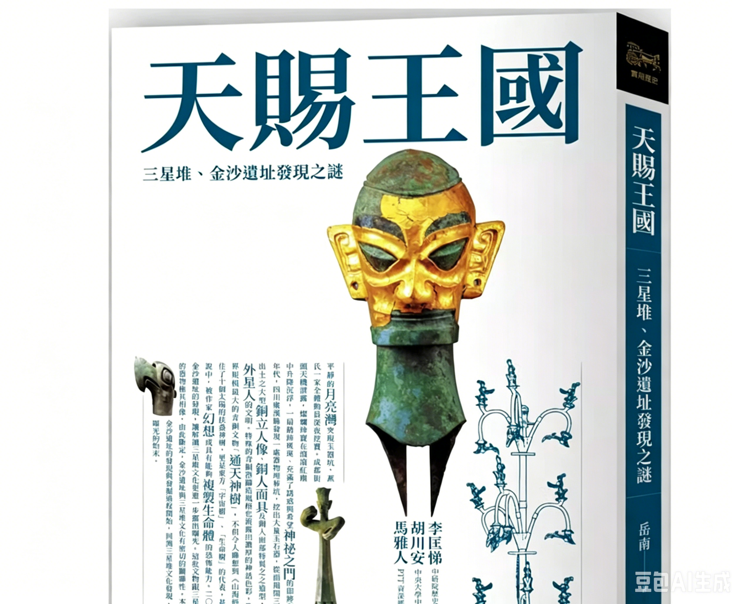 港台原版 天赐王国:三星堆 金沙遗址发现之谜 岳南 远流